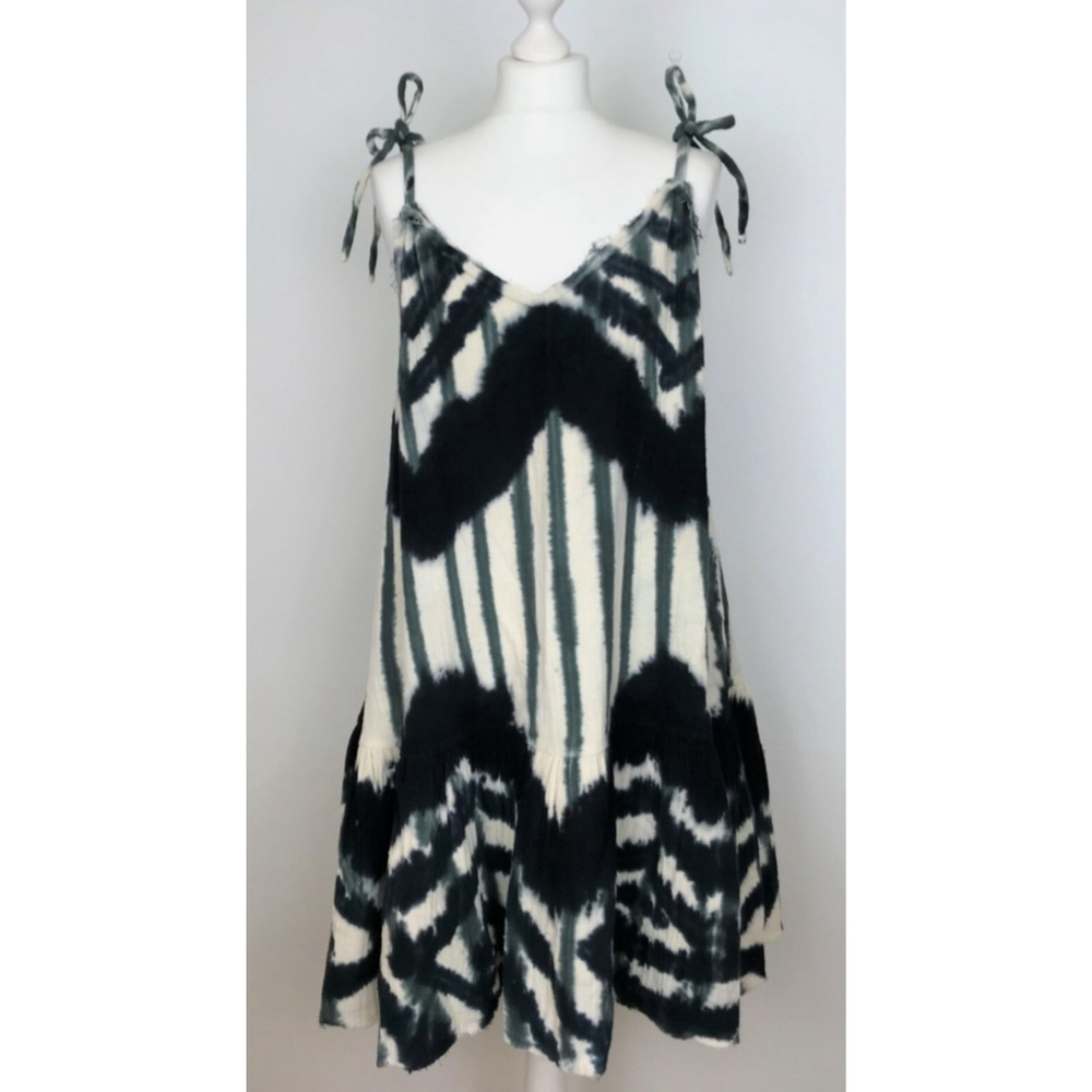 NEW Anthropologie OneTeaspoon The Icon Tie dye Boho Beachy Oversized Dress Med - Picture 5 of 9